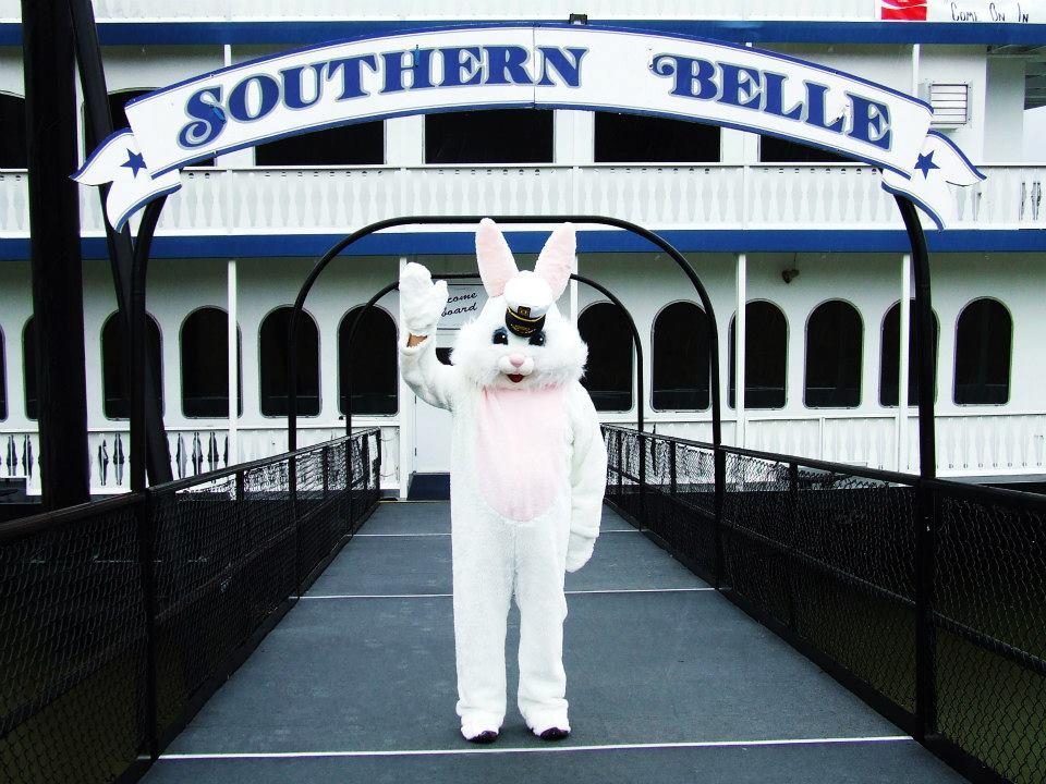 Easter Bunny Sightseeing Cruise Image 1 Easter Bunny on The Southern Belle Riverboat